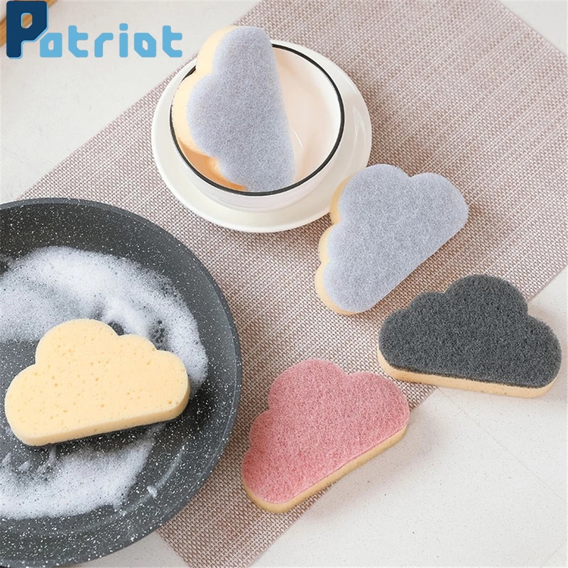 1 Miếng mút rửa chén đa năng hình đám mây cho nhà bếp