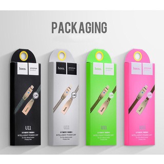 Cáp Lightning tự ngắt Hoco U11