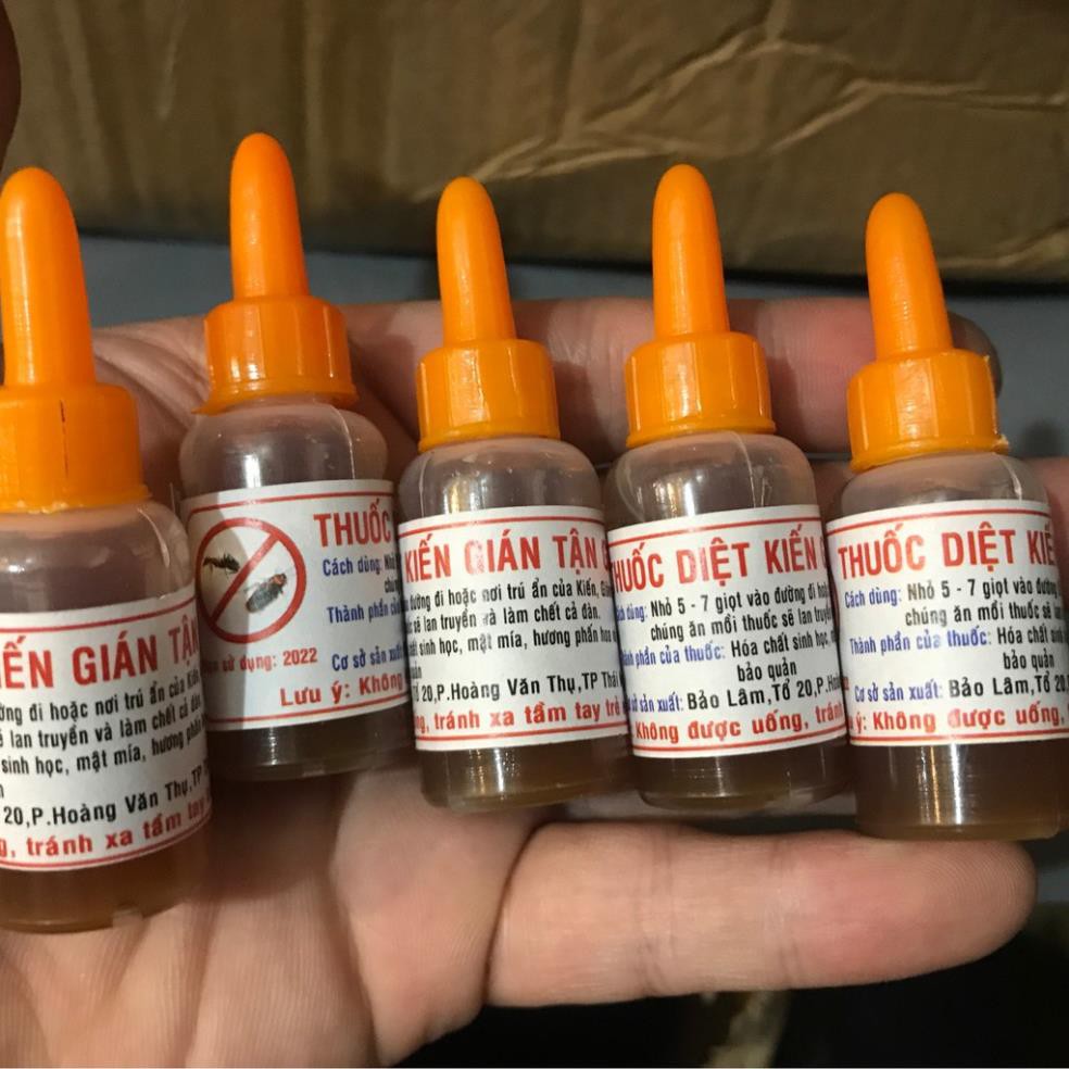 ( Deal 10K ) Lọ Dụng Dịch Diệt Kiến - Gián Sinh Học An Toàn Hàng Việt Nam