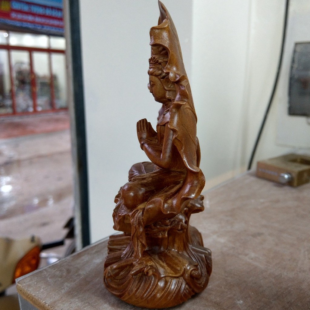 Tượng Phật Để Ô Tô - Cao Cấp - Cao 15cm