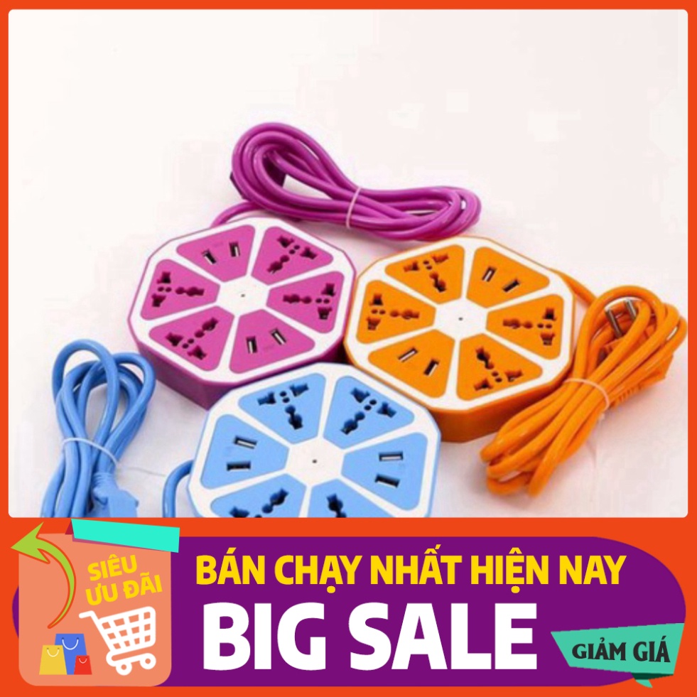 [FREE SHIP] 💥[ĐA NĂNG - CÓ VIDEO]💥Ổ Cắm Điện Đa Năng Trái Cam Có Cổng USB sạc điện thoại ( nhiều màu )💥SIÊU HOT💥