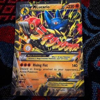 Thẻ bài Pokemon Mega - Lucario EX