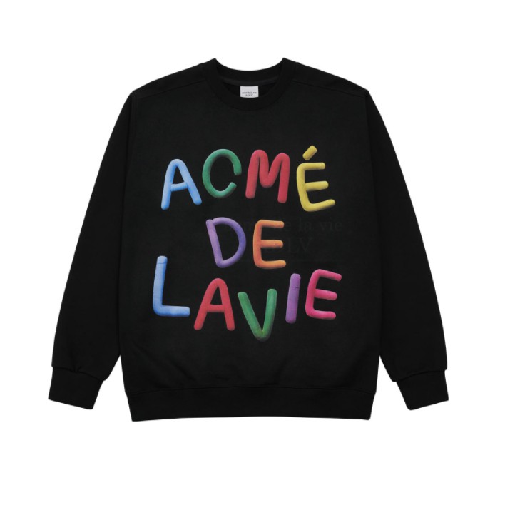 Áo Thun Dài Tay ADLV  CLAY SWEATSHIRT BLACK