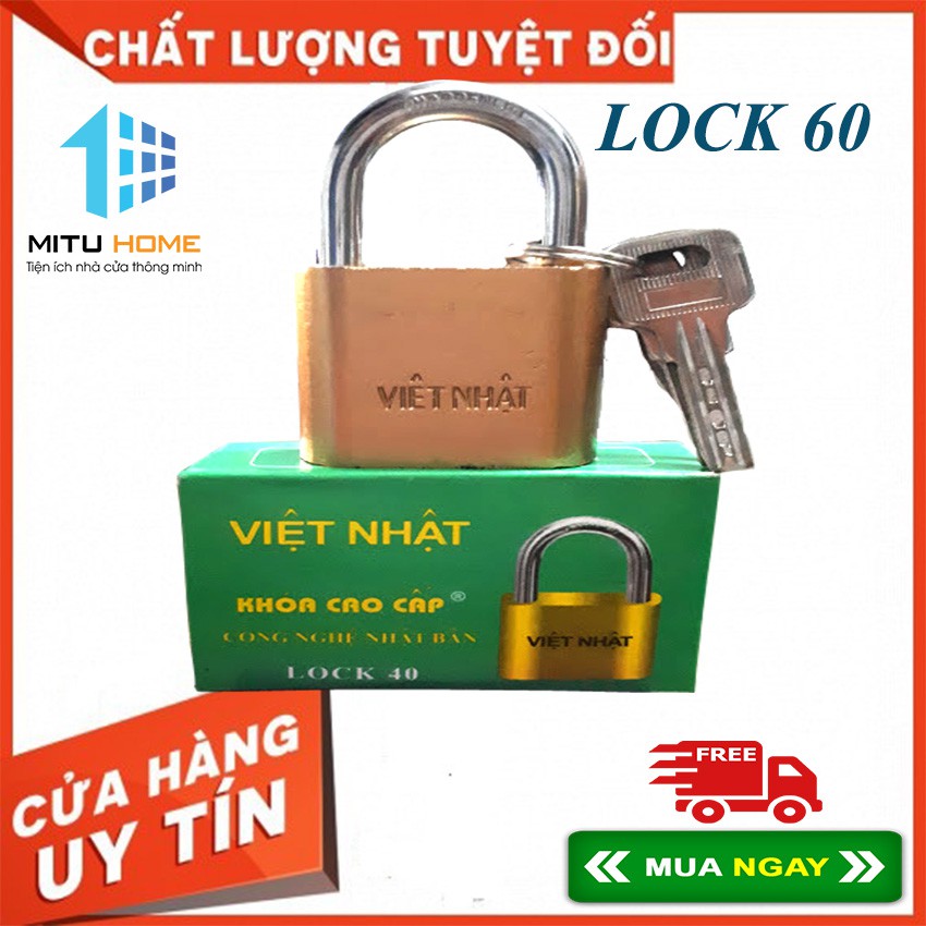 Ổ khóa cửa, ổ khóa tủ Việt Nhật khóa bấm nhiều kích thước - MITUHOME