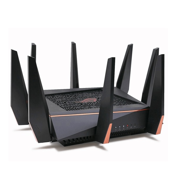 Bộ phát wifi ASUS gaming GT-AC5300 - Bộ định tuyến chuyên game ba băng tần chuẩn AC5300 (802.11ac)