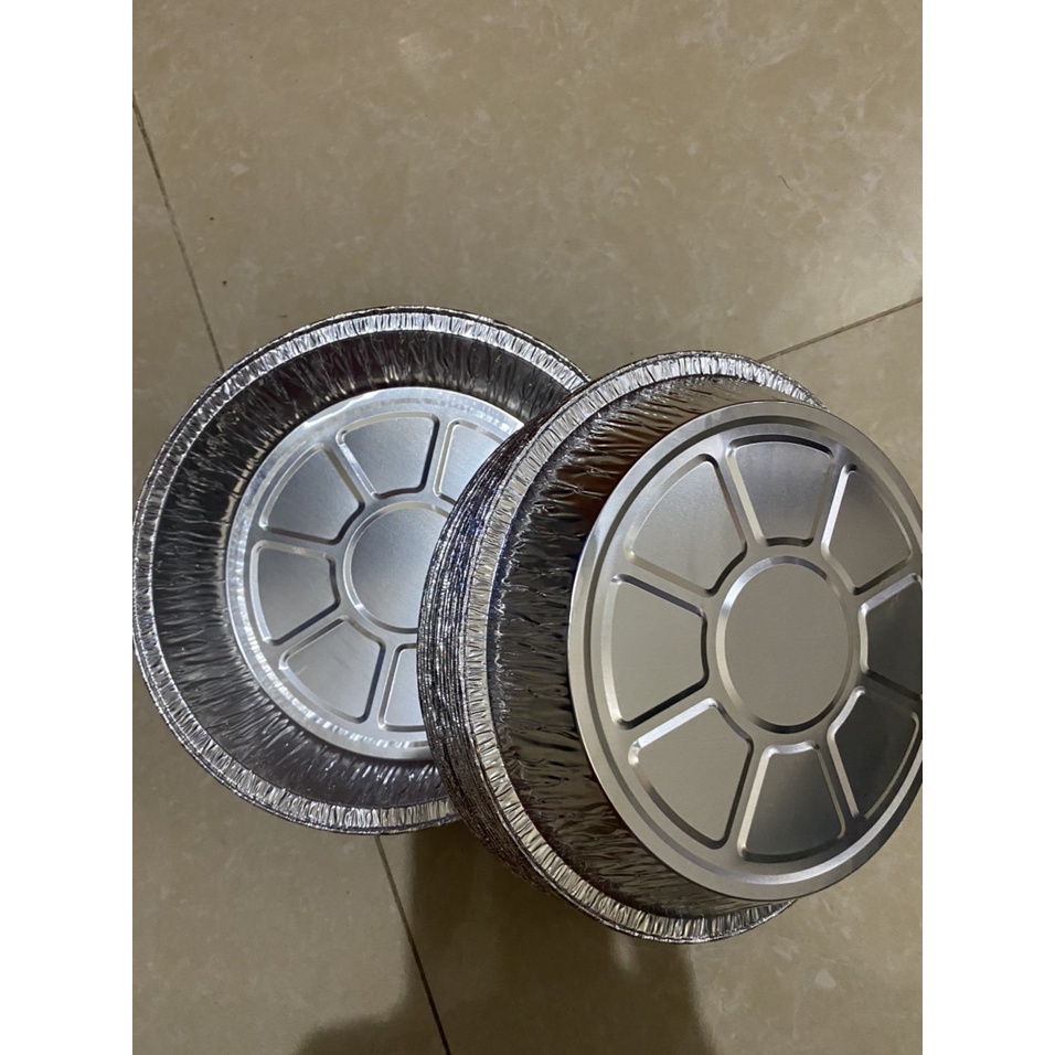 Sét 10 khay giấy bạc lót nồi chiên không dầu  tiện lợi và hợp vệ sinh,