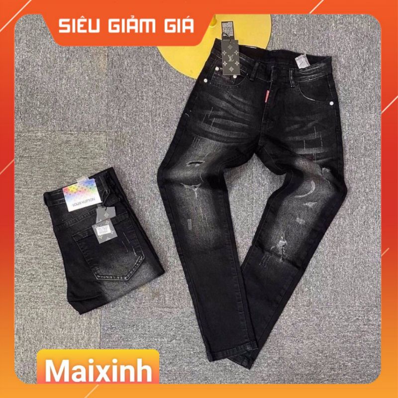 Quần jean nam rách cá tính 131