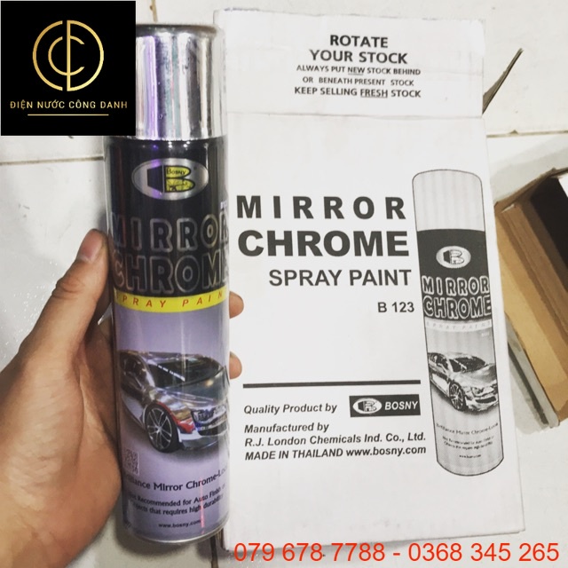 Sơn xịt MIRROR CHROME INOX