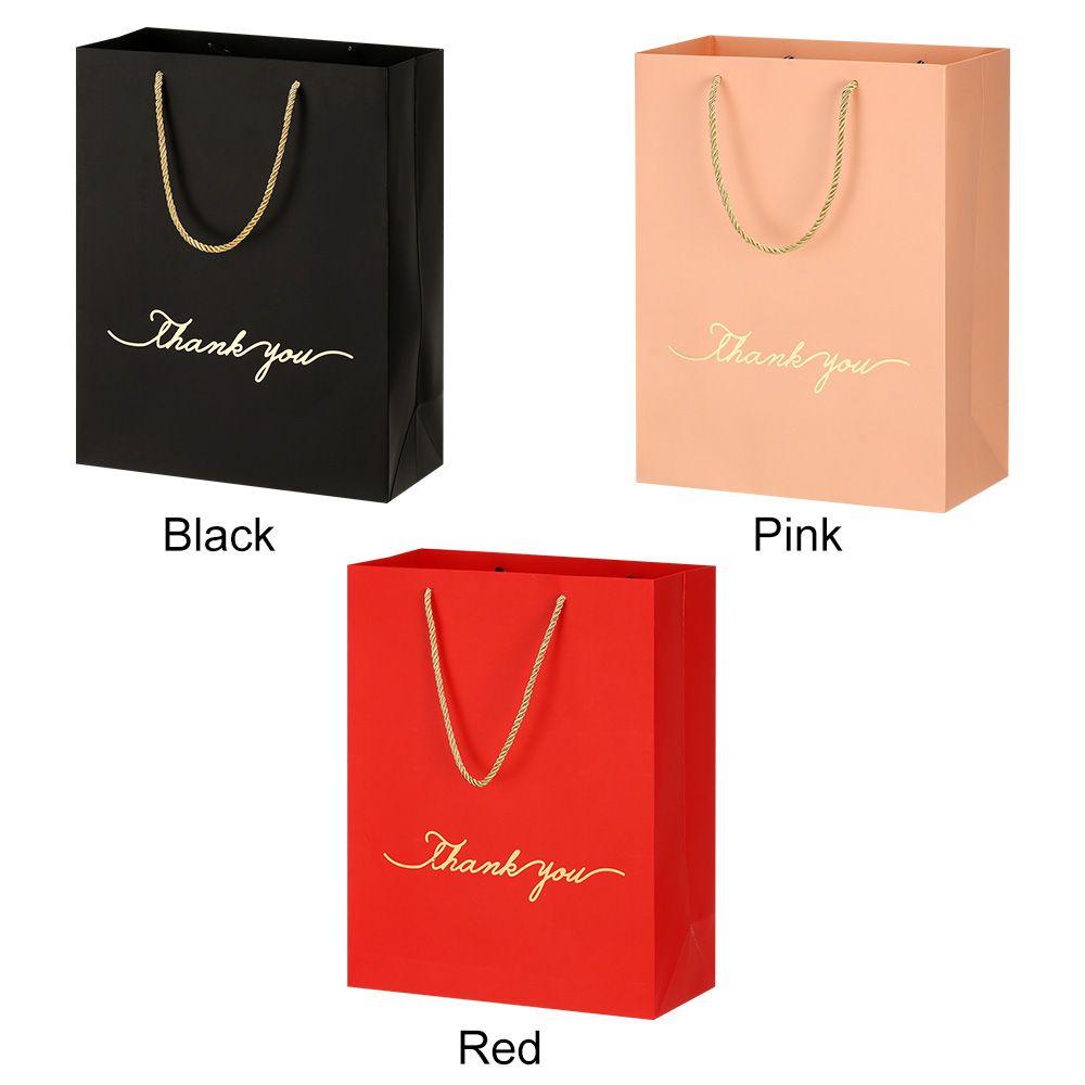 CHOOKEY Túi Giấy Đựng Quà In Chữ Thank You