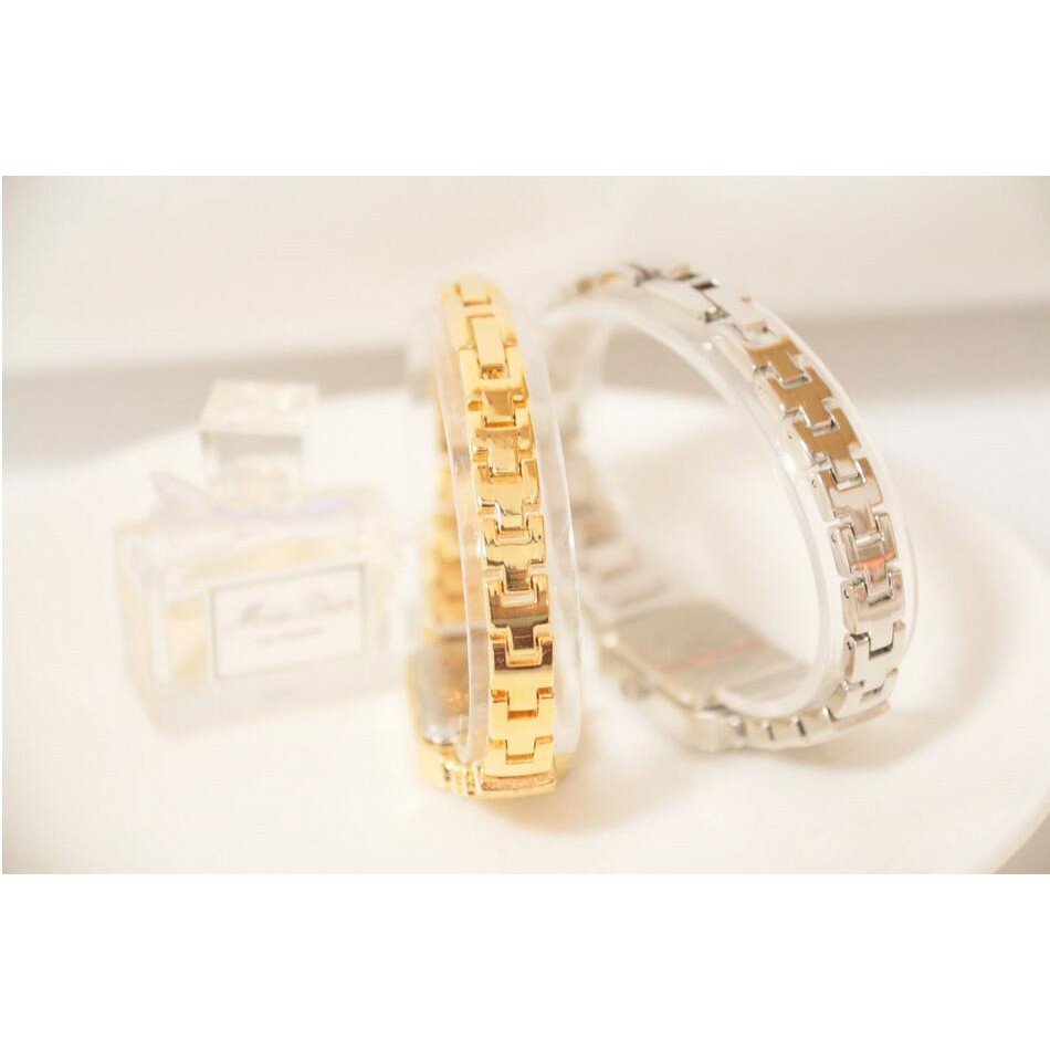 Đồng hồ nữ Bee sister 1138 mặt vuông gắn đá cực xinh | BigBuy360 - bigbuy360.vn
