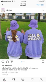 🌪Cardigan Nỉ Fall In Love