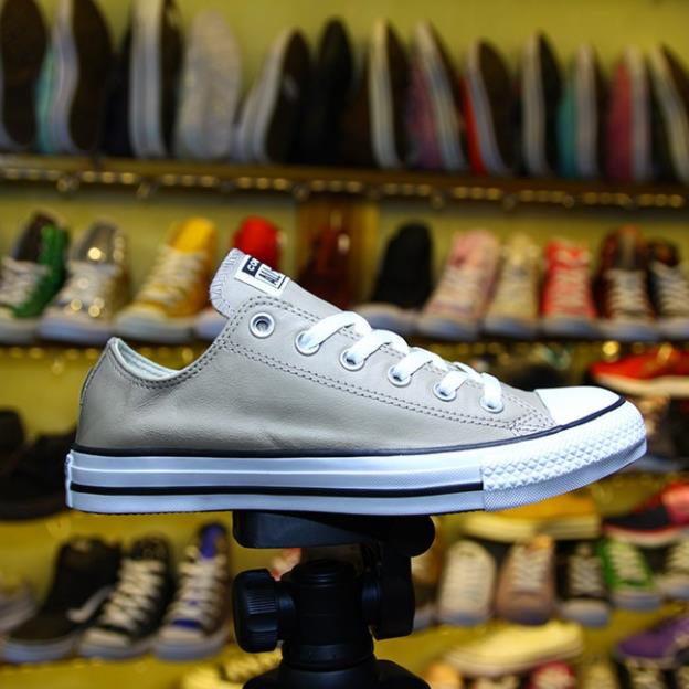 Giày Converse classic thấp cổ da vàng CTDV14 🌺