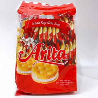 BÁNH KẸP KEM SỮA ARITA GÓI 270G