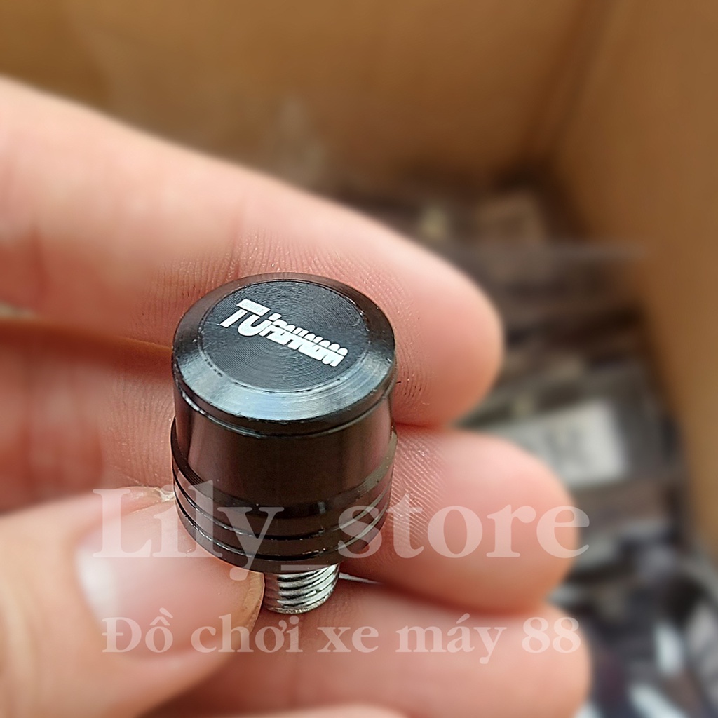 Ốc gắn chân gương nút bịt lỗ chân gương xe máy