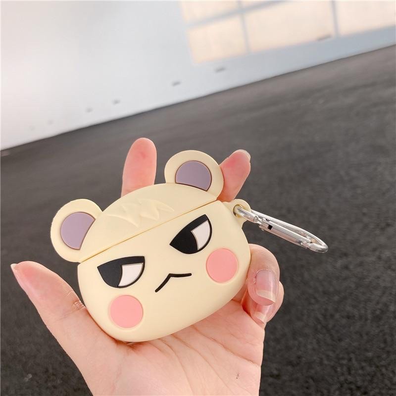 ☘️Tặng kèm dây đeo☘️Case Airpod 1 2 ...Vỏ bao bọc bear Panda đựng tai nghe không dây Gấu Trúc airpods silicon