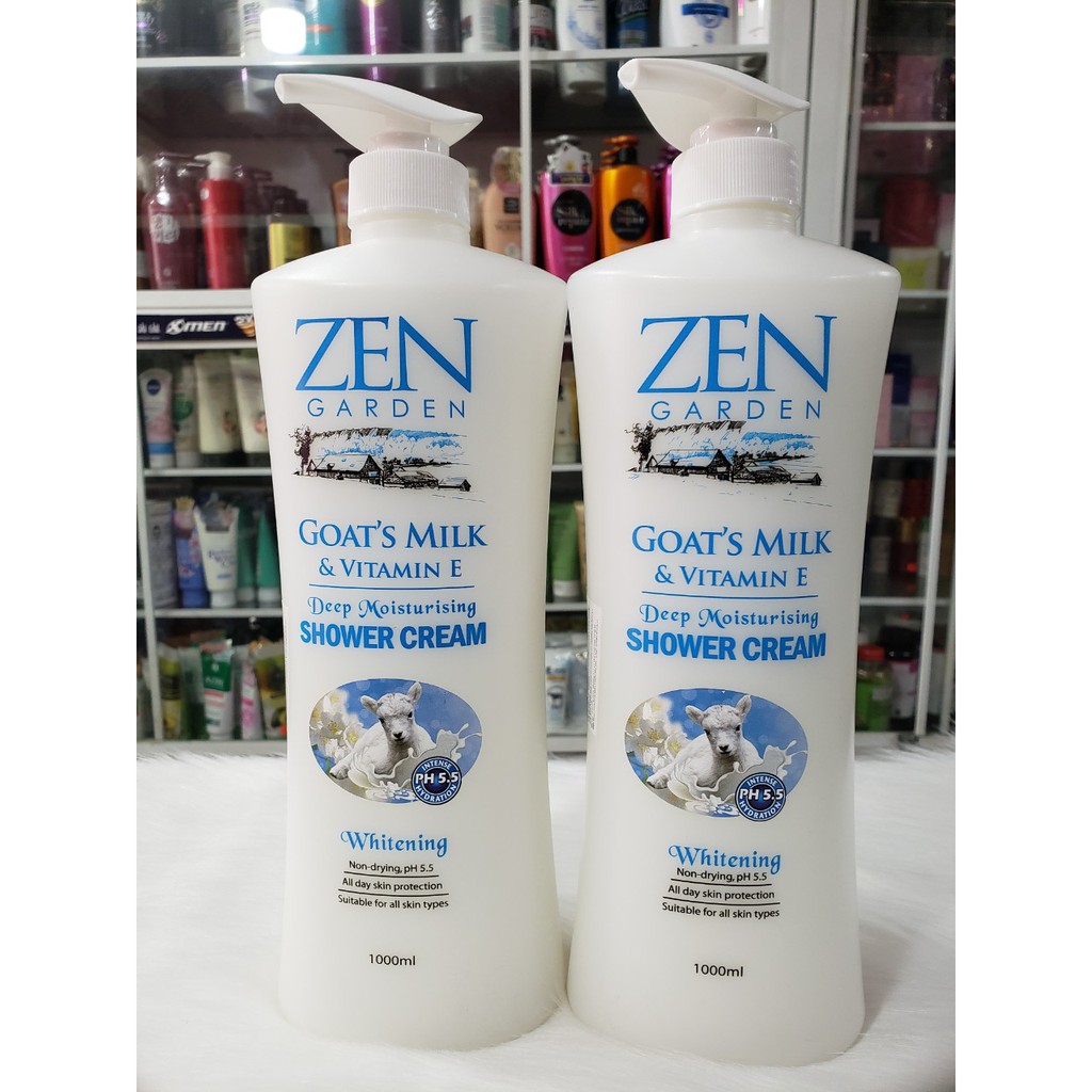 Sữa Tắm Zen Garden Goats Milk 1000ml
