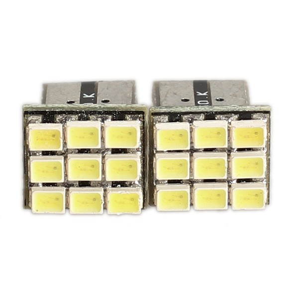 Đèn LED biển số xe T10 194 168 W5W 2x9SMD DC 12V