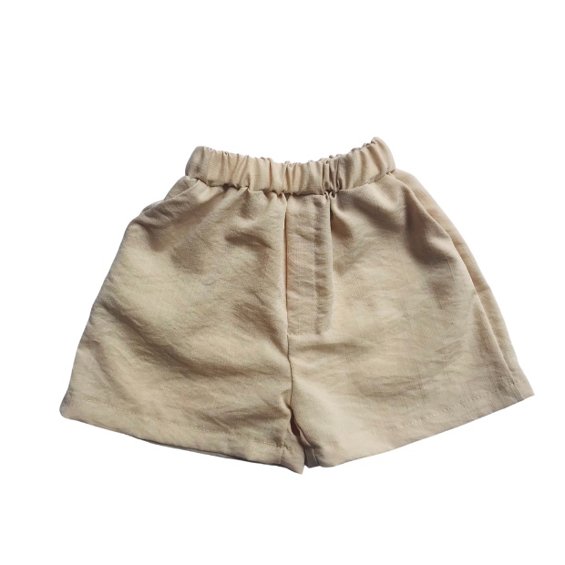 Quần Đùi Short Có Túi Cho Trẻ Em Chất Đũi Mát Nhẹ Thấm Hút Mồ Hôi Size 10-35kg