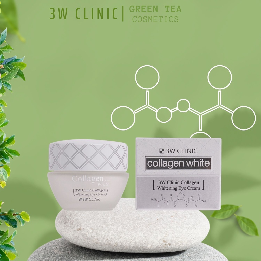 Kem Dưỡng Trắng Da 3W Clinic Collagen Whitening Cream 60ml