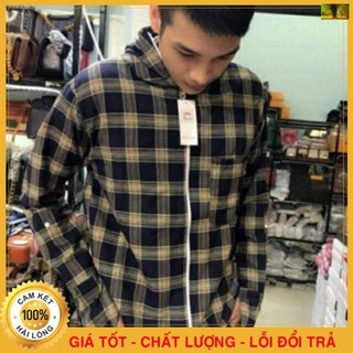 Áo Chống Nắng💖FREE SHIP💖Áo Chống Nắng 1 lớp Kẻ Caro - Chất Liệu Kaki Mềm - Thoáng Khí - Làm Mát  - xd