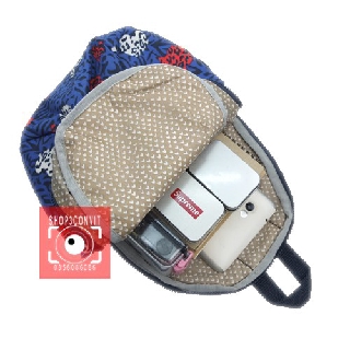 Balo thời trang logo Kipling
