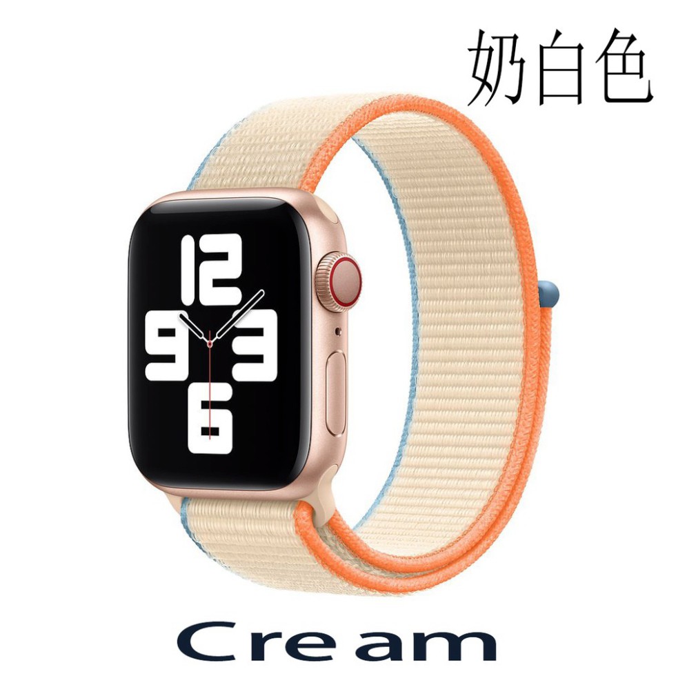 Sale 69% Dây đeo bằng nylon dệt thời trang cho đồng hồ Apple Watch SE 6 5 4 3 2 1, 38mm/40mm, pink Giá gốc 81000đ- 23C9