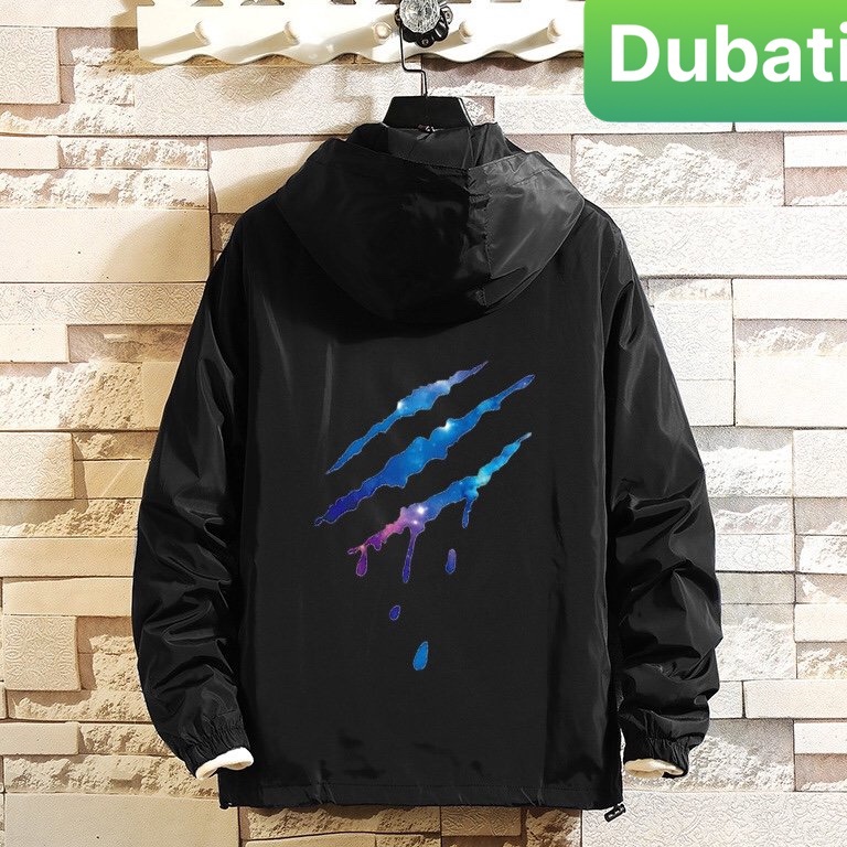 ÁO KHOÁC DÙ NHẸ BOMBER NAM NỮ ĐEN BÓNG CHÀY ĐA NĂNG 2 LỚP CHỐNG NẮNG 2 TÚI CÓ DÂY KÉO CAO CẤP - DUBATI FASHION