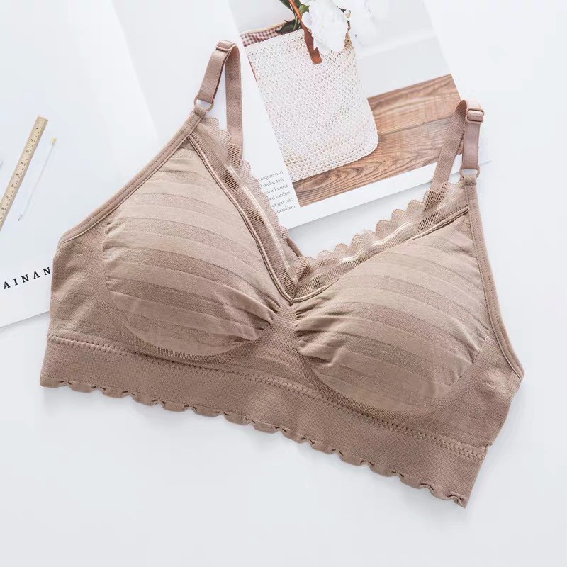 Áo bra ren dây mảnh, áo bralette tập Gym, Yoga BAS040