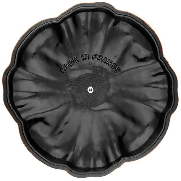 Nồi gang Staub Pumpkin Cocotte Cin bí ngô 24cm màu cam quế