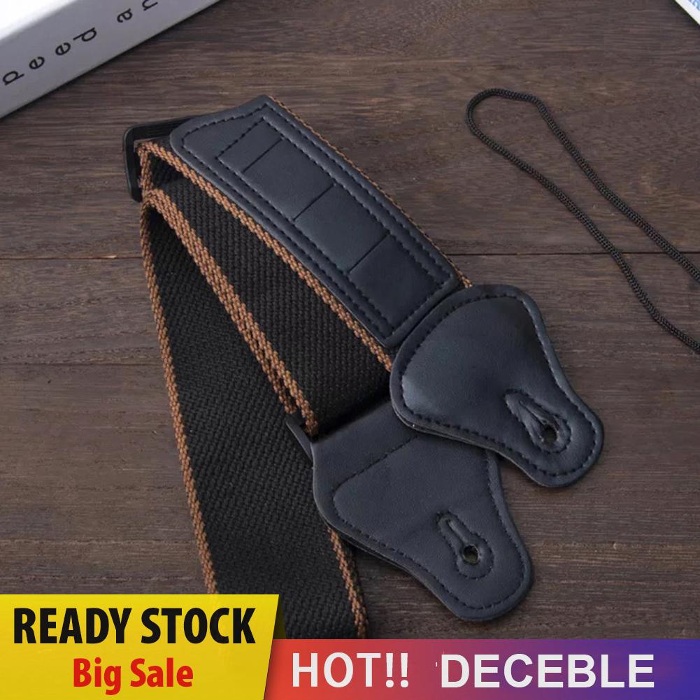 Dây Đeo Đàn Guitar Điện / Acoustic Kèm 3 Miếng Gảy Đàn