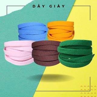 Dây Giày Thể Thao Bản Dẹp Loại Dày xịn xò dài 120cm-160cm nhiều màu sắc thay thế cho các dòng giày thể thao