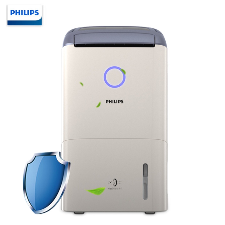 Máy lọc không khí kiêm hút ẩm Philips DE5205/00 - Công suất 355W - Cảm biến chất lượng không khí 4 màu