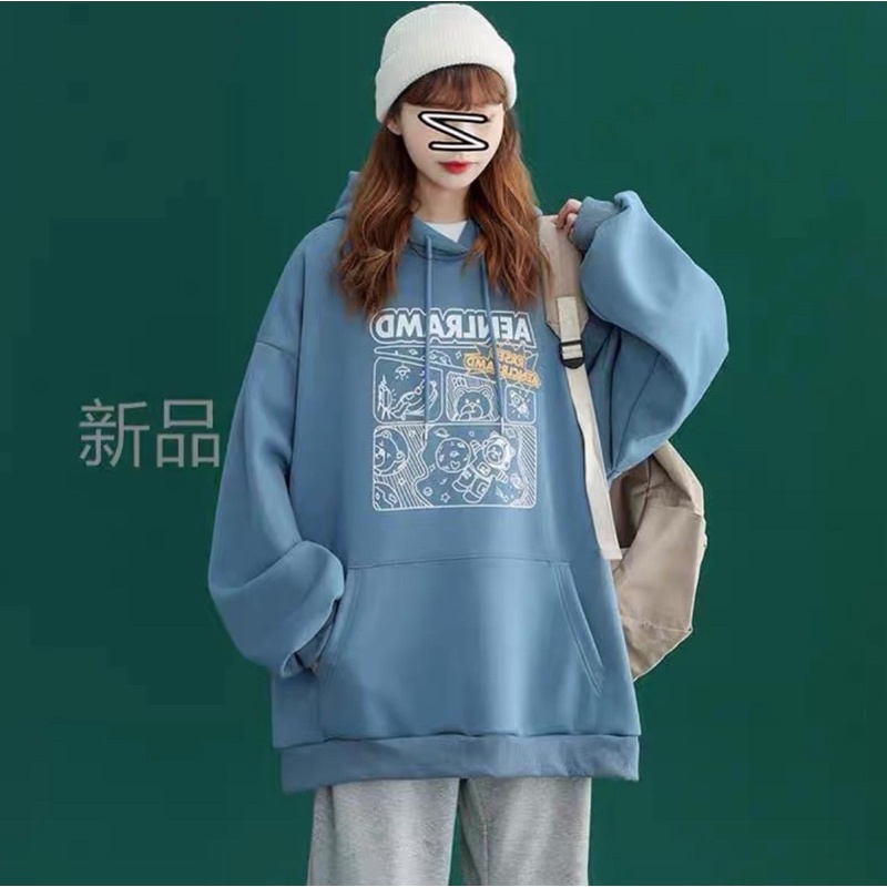 Áo Hoodie Form rộng Unisex Nam/ Nữ chất Nỉ bông cực mịn ấm siêu xinh ( Kèm Ảnh + Video thật cận chất vải) | BigBuy360 - bigbuy360.vn