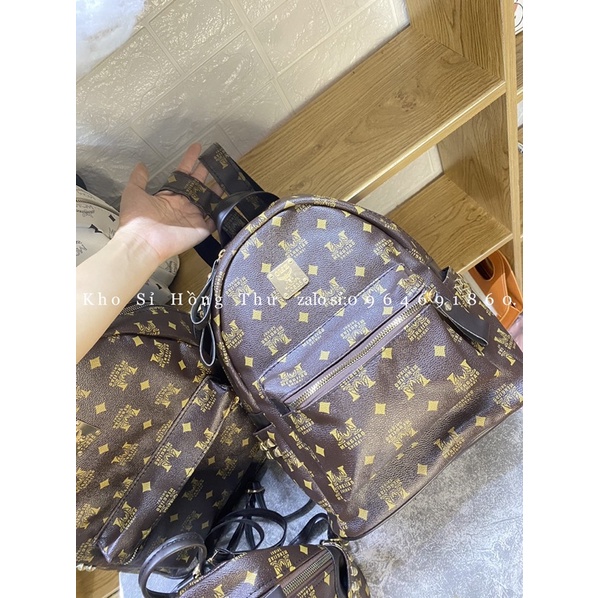 balo thời trang đi học nâu m