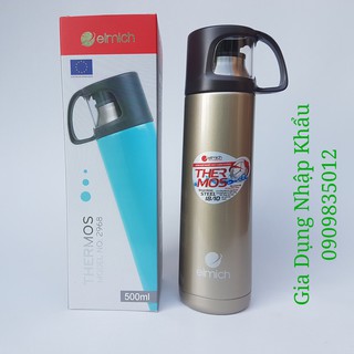 Bình giữ nhiệt Elmich inox 304 500ml EL2968 2242968