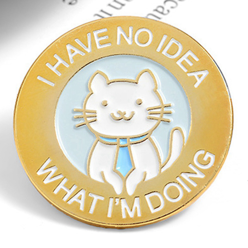 Ghim Cài Áo Hình Mèo Con Đáng Yêu Cho Nữ