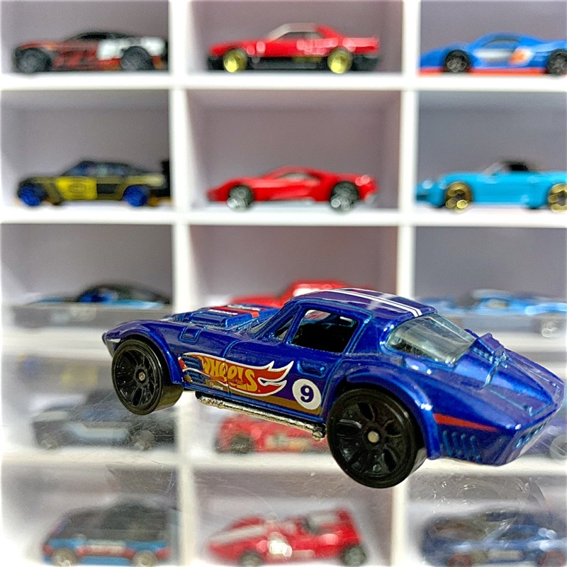 Xe mô hình Hot Wheels CHEVROLET CORVETTE GRAND SPORT - Blue - tỉ lệ 1:64