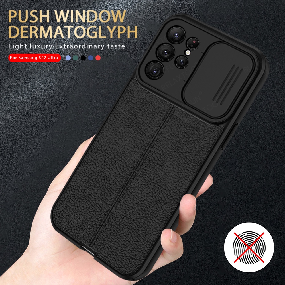 Ốp Điện Thoại Da Bảo Vệ Camera Cho Samsung Galaxy S22 S21 Ultra S 21 S21ultra S22 S21 Plus S 21 20 FE