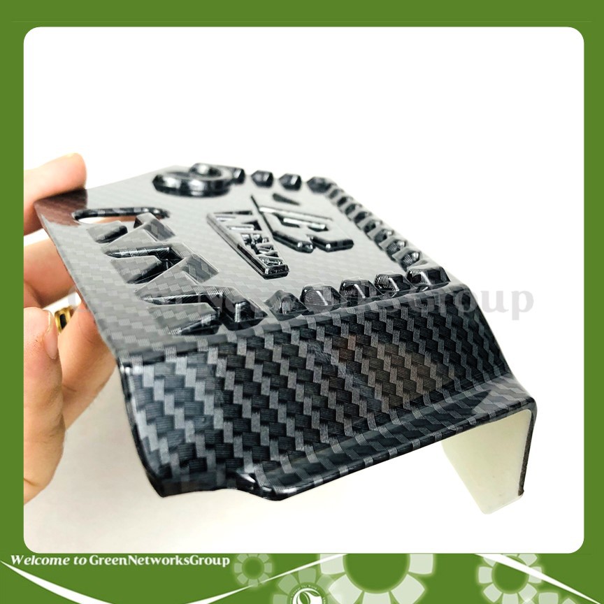 Ốp Carbon nắp nước mát xe Airblade 2020 Greennetworks