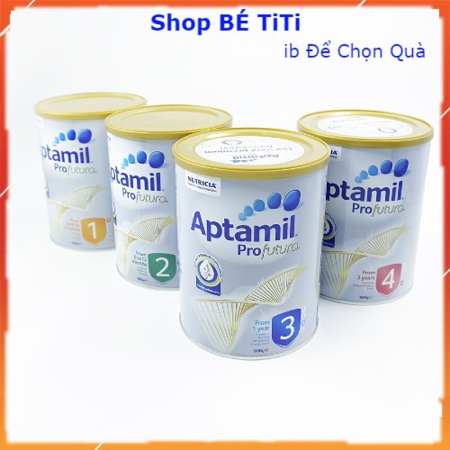 Sữa Aptamil Profutura úc số 1-2-3-4 900g (Date mới nhất)