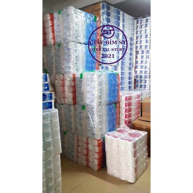 Giấy vệ sinh Elene 3 lớp 10 cuộn chính hãng cao cấp cho nhà hàng quán ăn