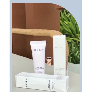 Sữa rửa mặt dưỡng ẩm giúp làm sạch lỗ chân lông HERA CREAMY CLEANSING FOAM 50ml