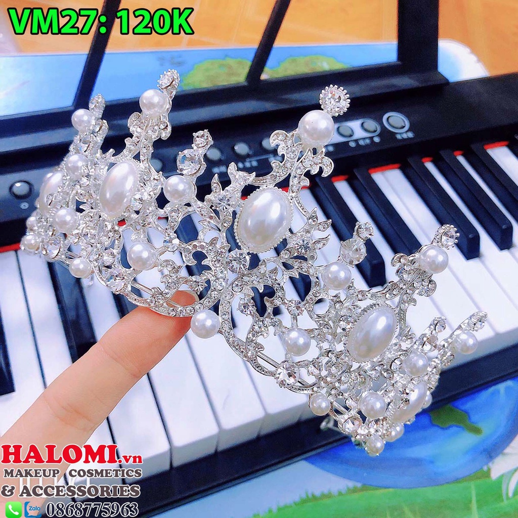 Vương miện cô dâu các mã sang chảnh