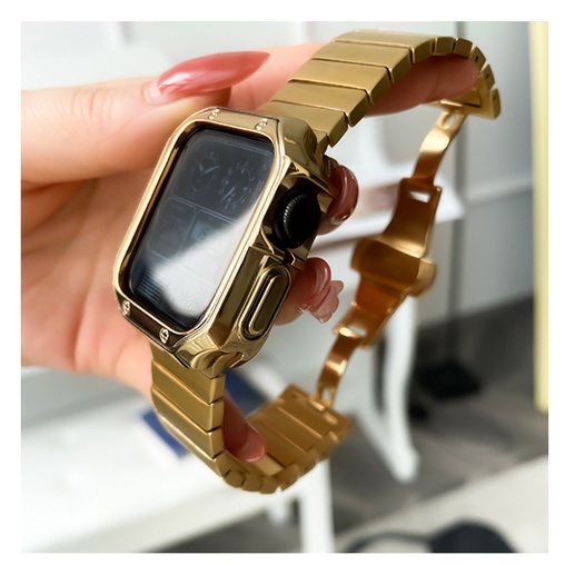 Ốp bảo vệ bằng silicon chống vỡ độc đáo cho Apple Watch iWatch SE 7 6 5 4 3 2 38 41 45 40 42 44mm
