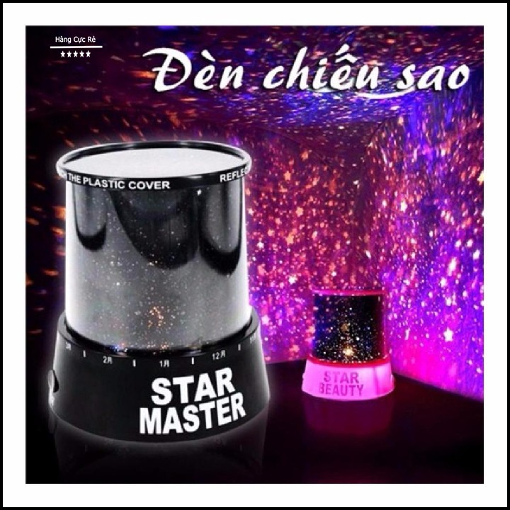 Đèn led trang trí phòng ngủ chiếu bầu trời sao, dãy ngân hà cute cho bé Gizmos Star Master Projector - Shop Hàng Cực Rẻ