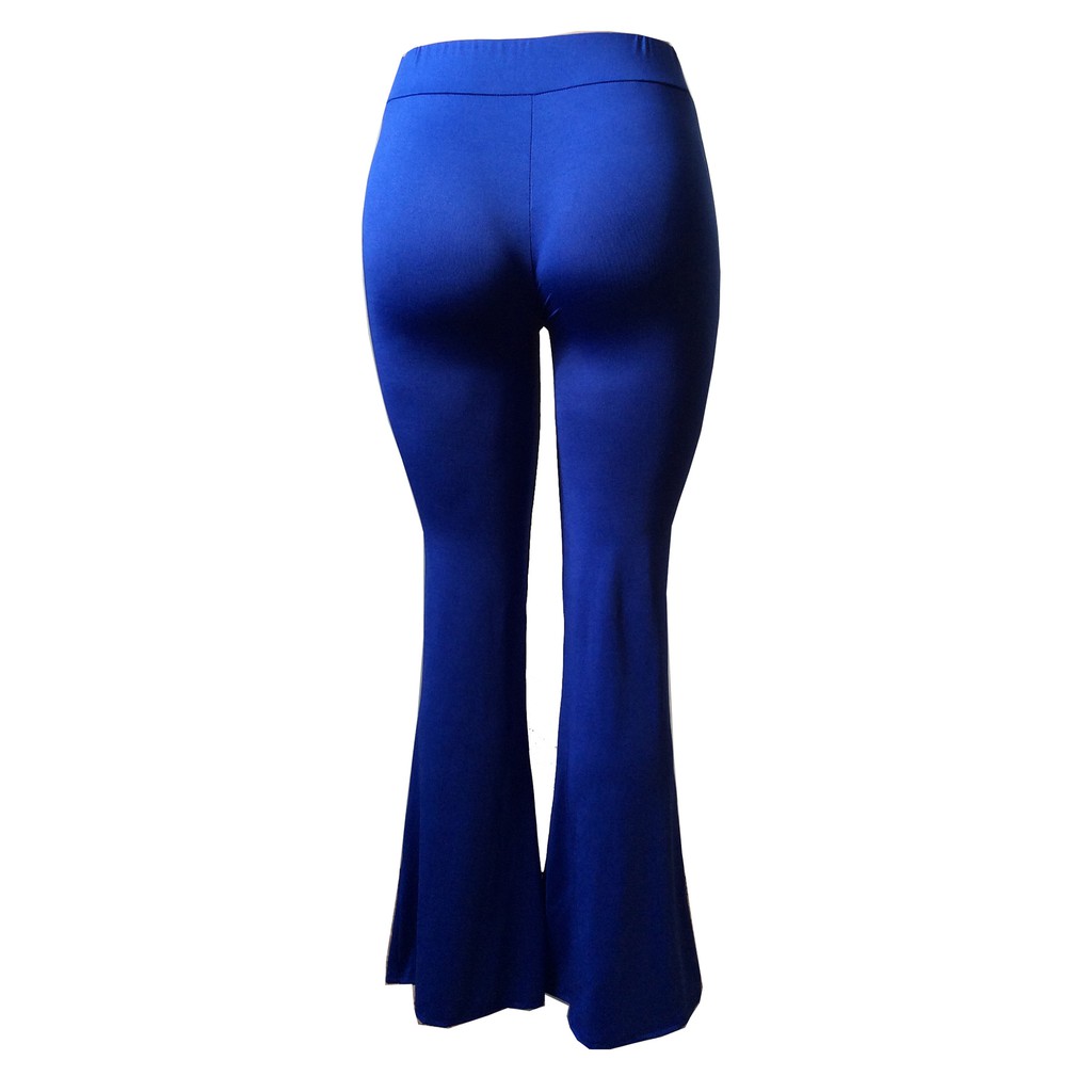 Quần dài ống loe màu trơn thời trang nữ | BigBuy360 - bigbuy360.vn