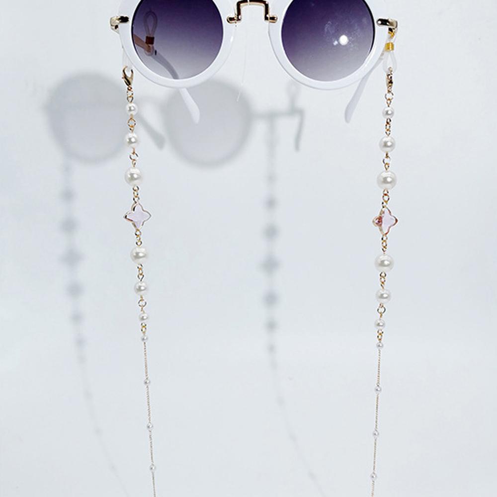 AROMA Dây Đeo Mắt Kính Chống Thất Lạc Hình Hoa Và Bướm Thời Trang Cho Nữ