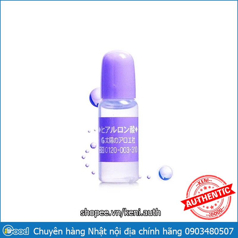 Tinh chất Serum cấp ẩm HA Hyaluronic Acid Taiyou No Aloe Nhật Bản 10ml