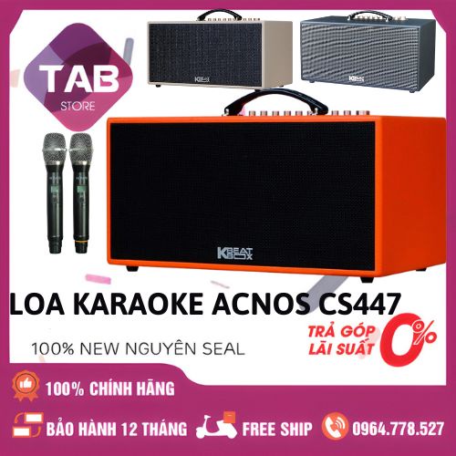 Loa Karaoke ACNOS CS447 Chính Hãng - Bảo Hành 12 Tháng