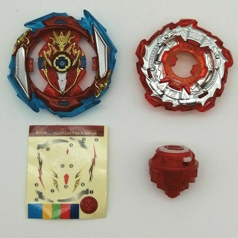 Beyblade Con Quay Đồ Chơi B-173 Infinite Achilles Dm 'New Without 1b